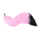 4.48in Fox Tail Wear Anchor Fantasy Dildo Butt Plug For BDSM Role Play