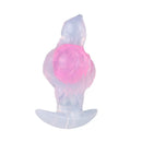 4.48in Fox Tail Wear Anchor Fantasy Dildo Butt Plug For BDSM Role Play