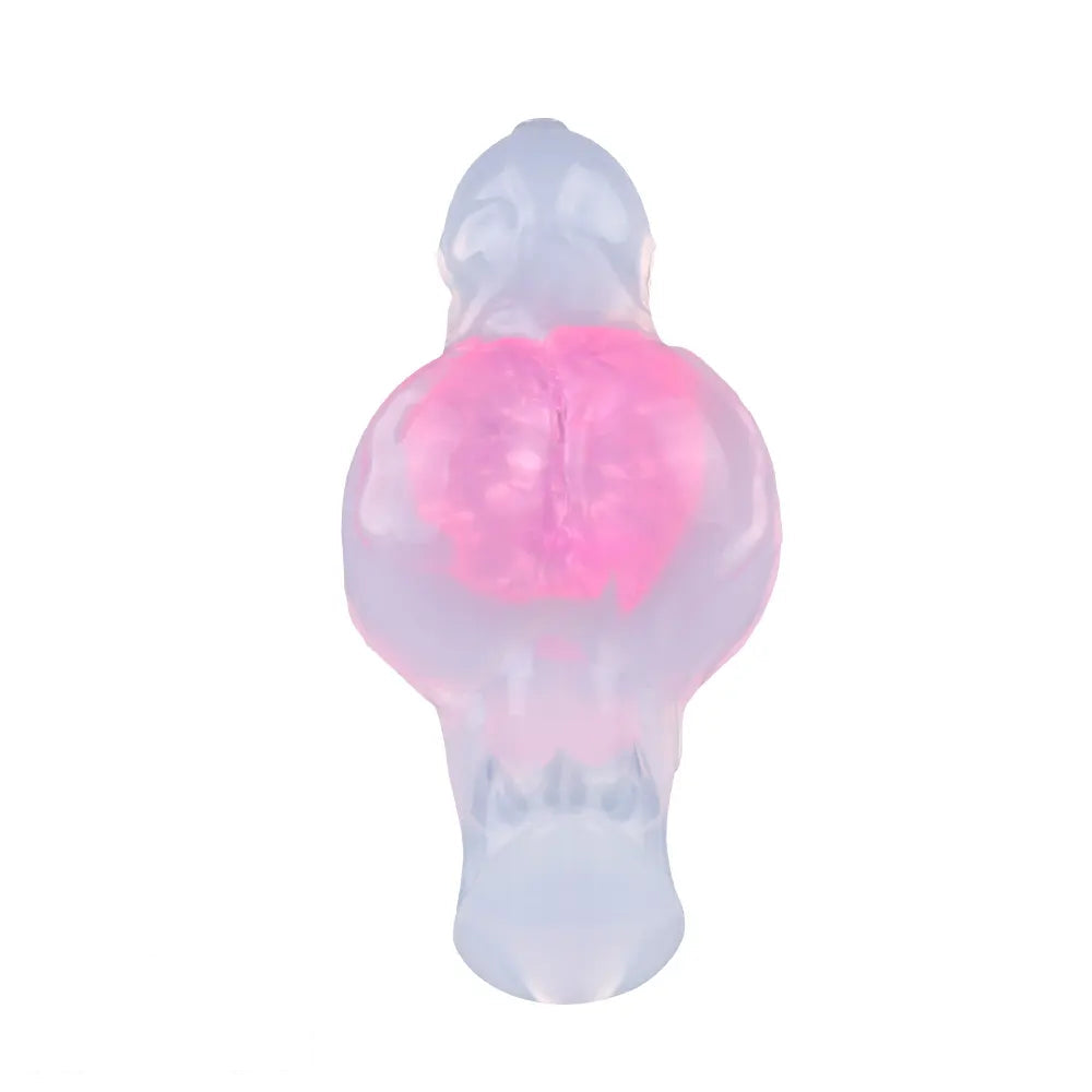 4.48in Fox Tail Wear Anchor Fantasy Dildo Butt Plug For BDSM Role Play