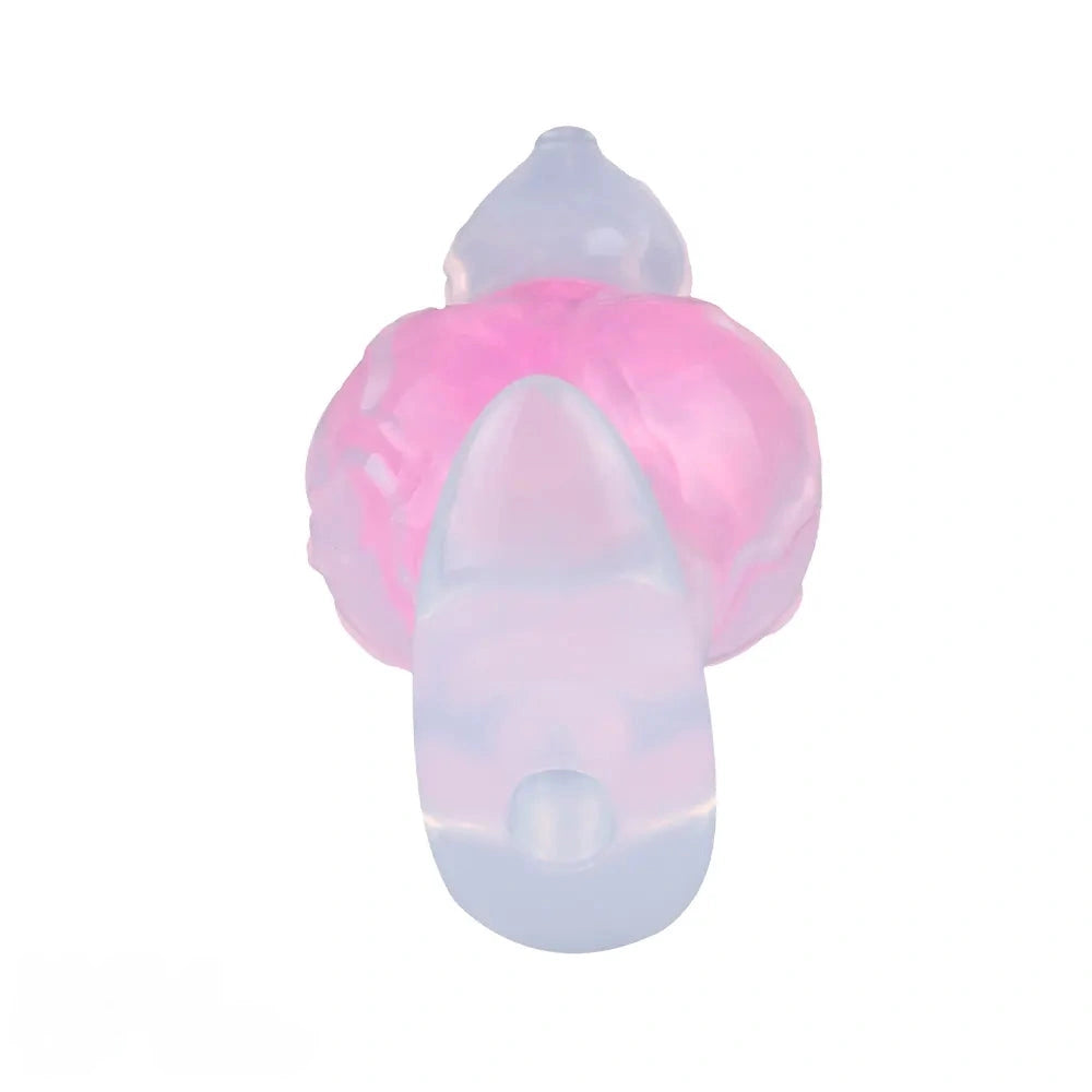 4.48in Fox Tail Wear Anchor Fantasy Dildo Butt Plug For BDSM Role Play
