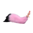 4.48in Fox Tail Wear Anchor Fantasy Dildo Butt Plug For BDSM Role Play