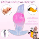 4.48in Fox Tail Wear Anchor Fantasy Dildo Butt Plug For BDSM Role Play