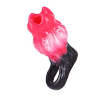 4.4in 5.11in 5.86in Fantasy Tentacle Silicone Dildo Sleeve Crown Top Design