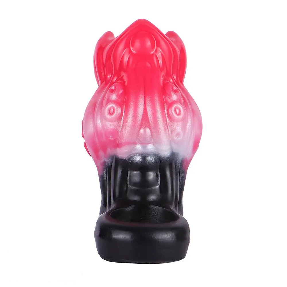 4.4in 5.11in 5.86in Fantasy Tentacle Silicone Dildo Sleeve Crown Top Design