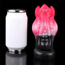 4.4in 5.11in 5.86in Fantasy Tentacle Silicone Dildo Sleeve Crown Top Design