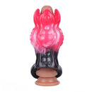 4.4in 5.11in 5.86in Fantasy Tentacle Silicone Dildo Sleeve Crown Top Design
