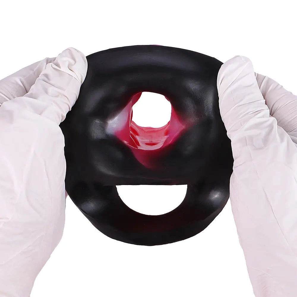 4.4in 5.11in 5.86in Fantasy Tentacle Silicone Dildo Sleeve Crown Top Design