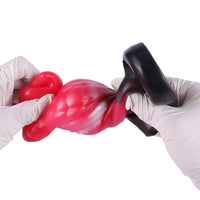 4.4in 5.11in 5.86in Fantasy Tentacle Silicone Dildo Sleeve Crown Top Design