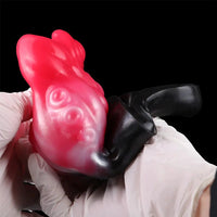 4.4in 5.11in 5.86in Fantasy Tentacle Silicone Dildo Sleeve Crown Top Design