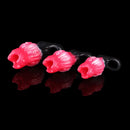 4.4in 5.11in 5.86in Fantasy Tentacle Silicone Dildo Sleeve Crown Top Design