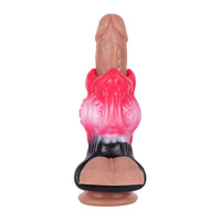 4.4in 5.11in 5.86in Fantasy Tentacle Silicone Dildo Sleeve Crown Top Design