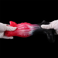 4.4in 5.11in 5.86in Fantasy Tentacle Silicone Dildo Sleeve Crown Top Design
