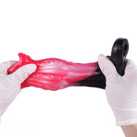 4.4in 5.11in 5.86in Fantasy Tentacle Silicone Dildo Sleeve Crown Top Design