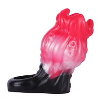 4.4in 5.11in 5.86in Fantasy Tentacle Silicone Dildo Sleeve Crown Top Design