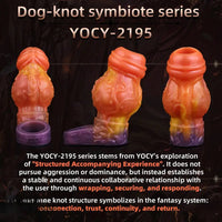 4.4in 5.27in 6.25in Dog Knot Monster Dildo Sleeve For Adult Couples