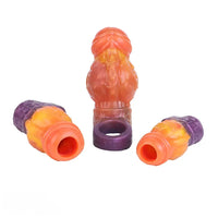 4.4in 5.27in 6.25in Dog Knot Monster Dildo Sleeve For Adult Couples
