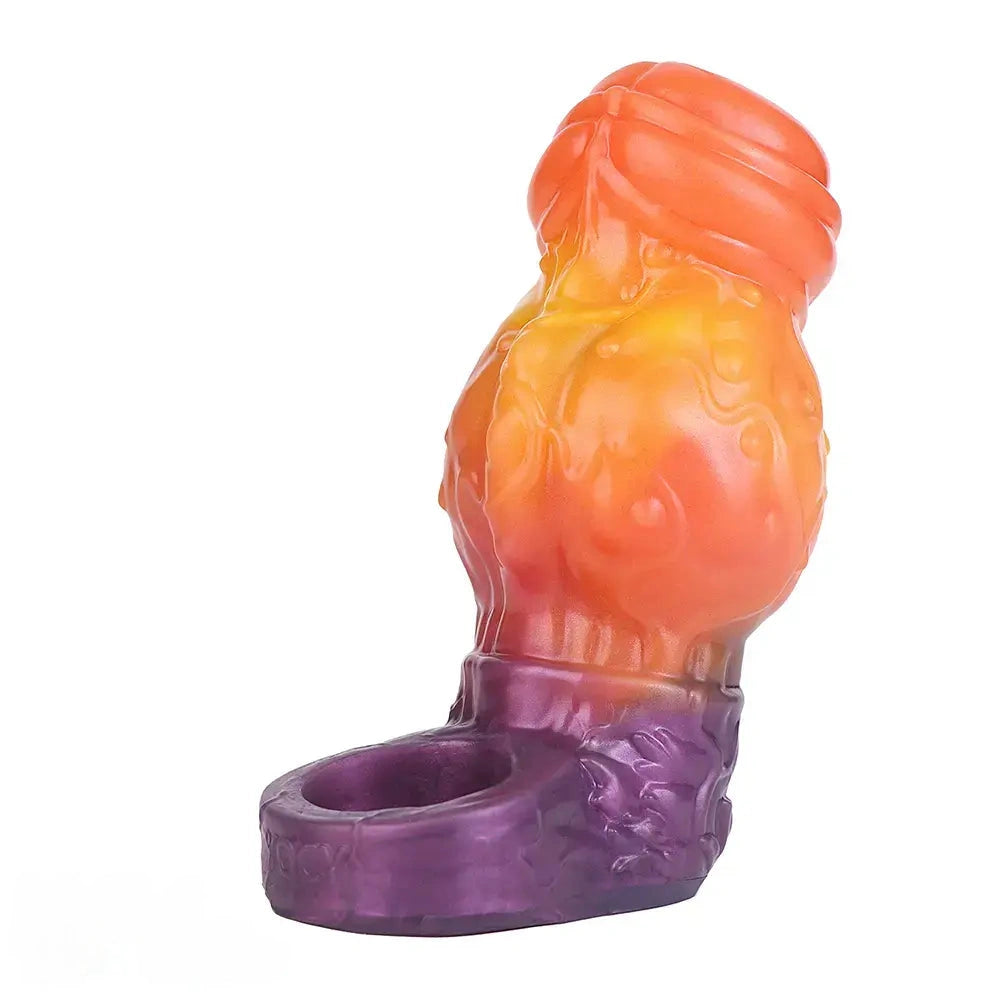 4.4in 5.27in 6.25in Dog Knot Monster Dildo Sleeve For Adult Couples