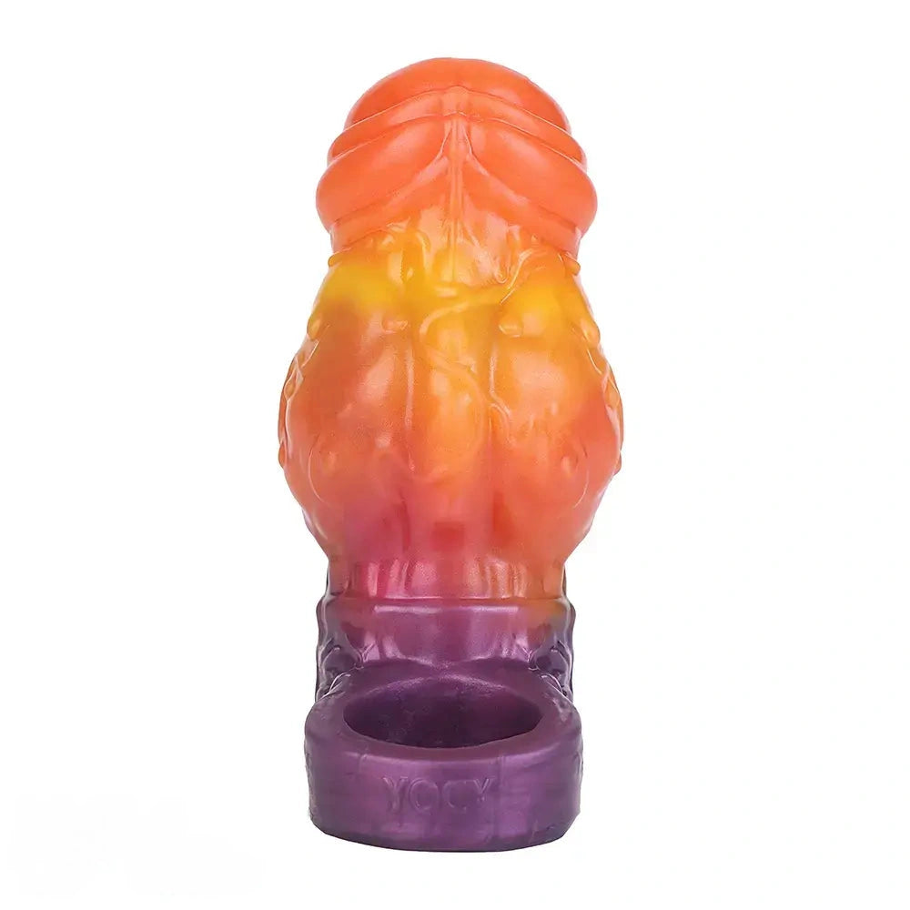 4.4in 5.27in 6.25in Dog Knot Monster Dildo Sleeve For Adult Couples