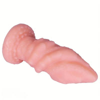 4.4in 5.51in 6.49in 7.67in PVC Anal Plug Fantasy Spiral Dildo With Suction Cup