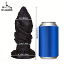4.4in 5.51in 6.49in 7.67in PVC Anal Plug Fantasy Spiral Dildo With Suction Cup
