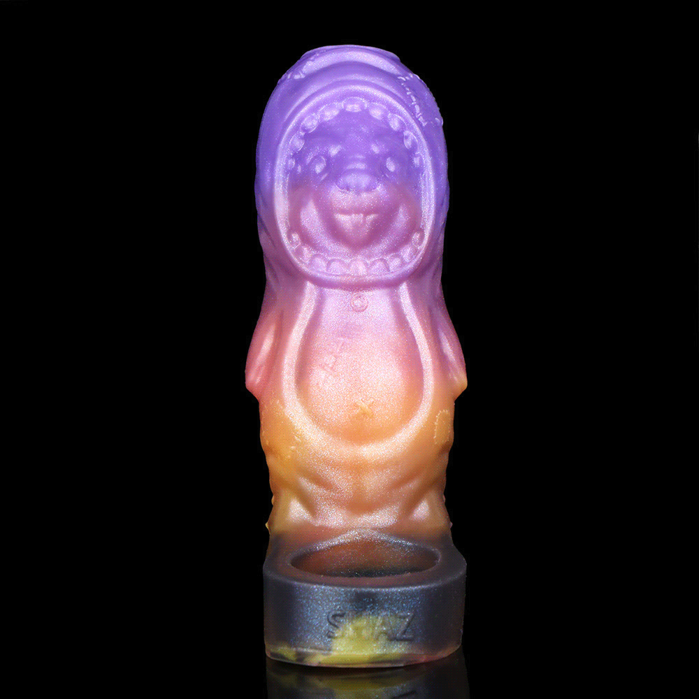 4.4in Shar Vorrfyn Fantasy Silicone Soft Dildo Sleeve Cock Extender