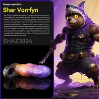 4.4in Shar Vorrfyn Fantasy Silicone Soft Dildo Sleeve Cock Extender