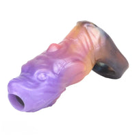 4.4in Shar Vorrfyn Fantasy Silicone Soft Dildo Sleeve Cock Extender