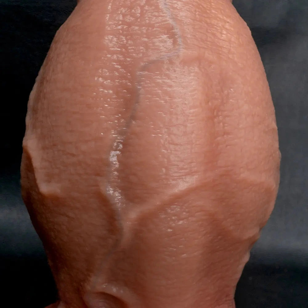4.52in 5.31in 6.49in Realistic Strap on Thick Uncut Real Touch Soft Dildo