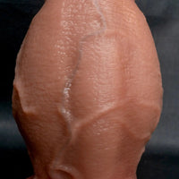 4.52in 5.31in 6.49in Realistic Strap on Thick Uncut Real Touch Soft Dildo