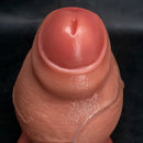 4.52in 5.31in 6.49in Realistic Strap on Thick Uncut Real Touch Soft Dildo