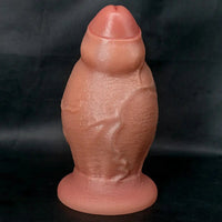 4.52in 5.31in 6.49in Realistic Strap on Thick Uncut Real Touch Soft Dildo
