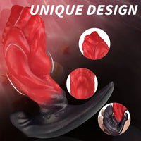 4.52in 5.51in 6.29in Liquid Silicone Anal Plug Wearable Famale Dildo