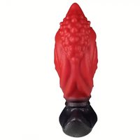 4.52in 5.51in 6.29in Liquid Silicone Anal Plug Wearable Famale Dildo