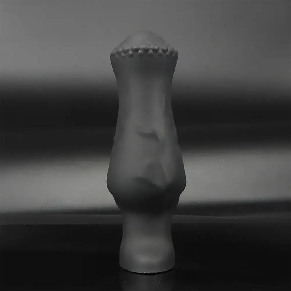4.52in 5.7in 6.88in Small Black Soft Silicone Animal Horse Dildo For Men