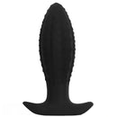 4.52in 5.7in 7.08in Black Bodysafe Ultra-silicone Small Anal Plug Dildo