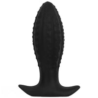 4.52in 5.7in 7.08in Black Bodysafe Ultra-silicone Small Anal Plug Dildo
