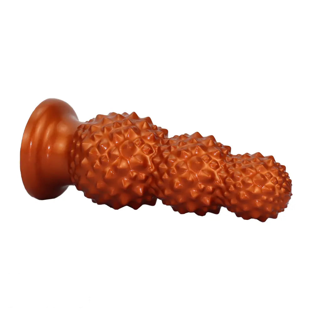 4.52in 6.73in 9.44in Lychee Shape Silicone Soft Butt Plug Dildo Penis Cock Toy
