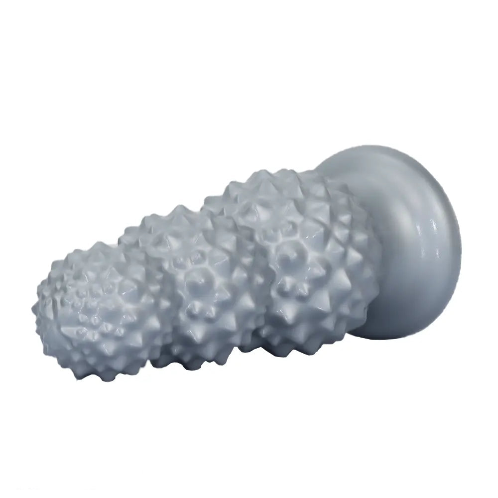 4.52in 6.73in 9.44in Lychee Shape Silicone Soft Butt Plug Dildo Penis Cock Toy