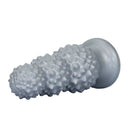 4.52in 6.73in 9.44in Lychee Shape Silicone Soft Butt Plug Dildo Penis Cock Toy