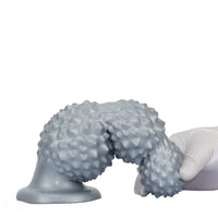 4.52in 6.73in 9.44in Lychee Shape Silicone Soft Butt Plug Dildo Penis Cock Toy