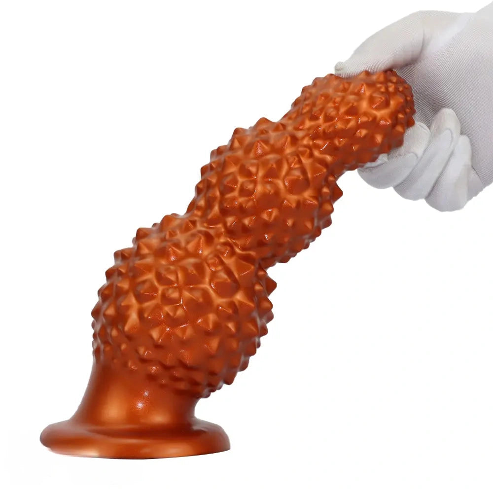 4.52in 6.73in 9.44in Lychee Shape Silicone Soft Butt Plug Dildo Penis Cock Toy
