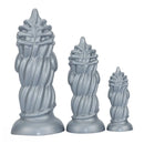 4.52in 6.88in 9.05in Fantasy Monster Butt Plug Dildo Men Women Anal Trainer