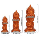 4.52in 6.88in 9.05in Fantasy Monster Butt Plug Dildo Men Women Anal Trainer