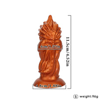 4.52in 6.88in 9.05in Fantasy Monster Butt Plug Dildo Men Women Anal Trainer