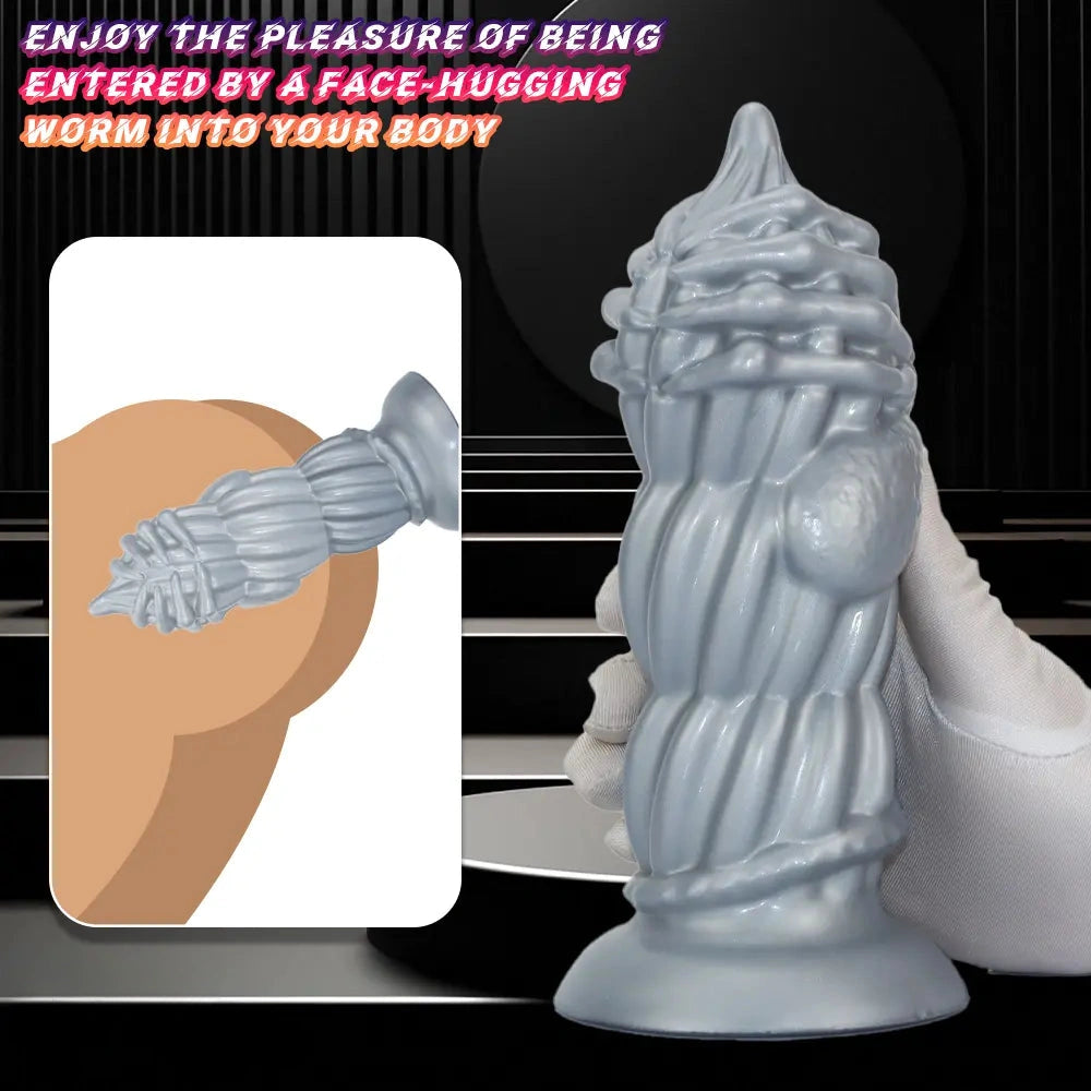 4.52in 6.88in 9.05in Fantasy Monster Butt Plug Dildo Men Women Anal Trainer