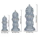 4.52in 6.88in 9.05in Fantasy Monster Butt Plug Dildo Men Women Anal Trainer