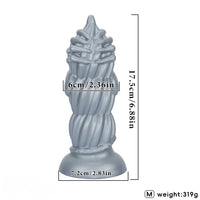 4.52in 6.88in 9.05in Fantasy Monster Butt Plug Dildo Men Women Anal Trainer