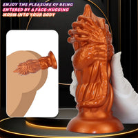 4.52in 6.88in 9.05in Fantasy Monster Butt Plug Dildo Men Women Anal Trainer