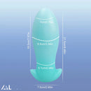4.52in-8.66in Luminous Soft Luminous Glowing Dildo Anal Plug