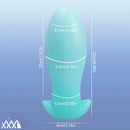 4.52in-8.66in Luminous Soft Luminous Glowing Dildo Anal Plug